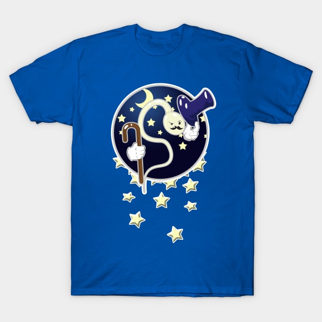 Night visitor T-Shirt by Here Comes Art